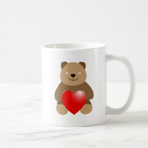 Mug Ours drôle au coeur