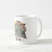 Mug Ours drôle habillé en bûcheron (Devant droit)