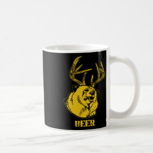 Mug Ours Drôle Plus Cerf Équivaut à Cerf Bière Chasse