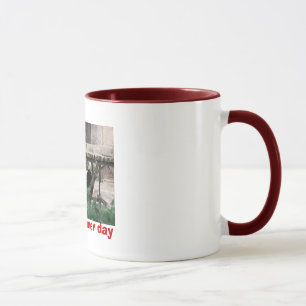 Mug Ours d'une journée d'été paresseuse dans un hamac