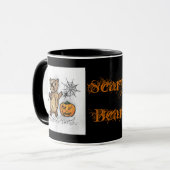 Mug Ours effrayant (Devant gauche)