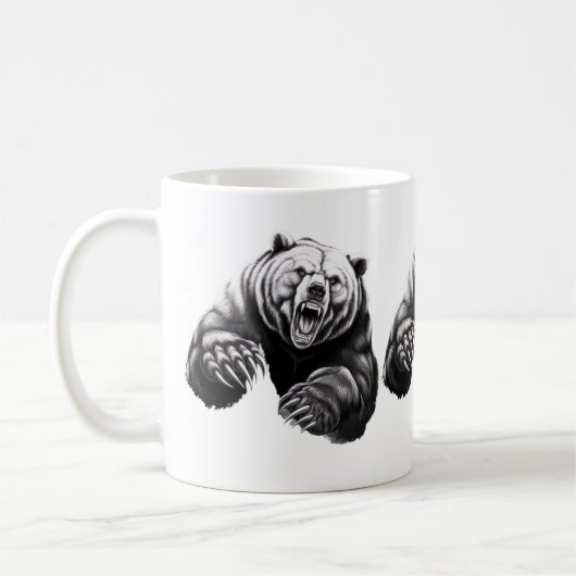 Mug Ours en colère (Gauche)