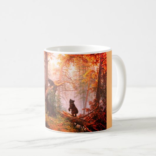 Mug Ours en forêt (Devant droit)