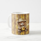 Mug Ours en miel jaune doré (Devant gauche)