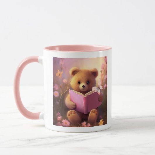 MUG OURS EN PELUCHE (Gauche)