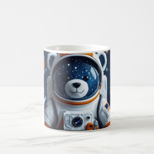 Mug Ours en peluche astronaute étoilé (Centre)