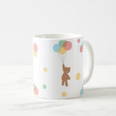 Mug Ours en peluche avec ballons (Devant droit)