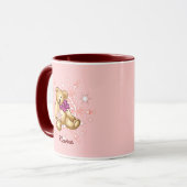 Mug Ours en peluche bébé rose (Devant gauche)