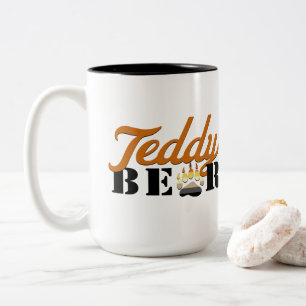 Mug Ours en peluche - blanc