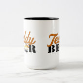 Mug Ours en peluche - blanc (Centre)