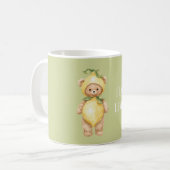 Mug Ours en peluche citrons jaune vert (Devant gauche)