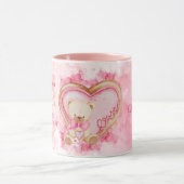 Mug Ours en peluche de la Mignonne Valentines (Centre)