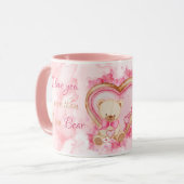Mug Ours en peluche de la Mignonne Valentines (Devant gauche)