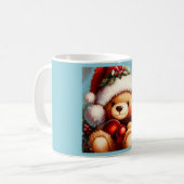 Mug Ours en peluche de Noël 4 (Devant gauche)