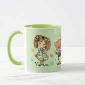 Mug Ours en peluche et une fille insupportable (Gauche)