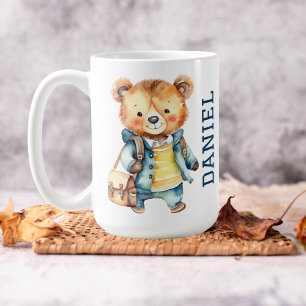Mug Ours en peluche mignon de première année dans le s
