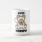 Mug Ours en peluche mignon d'été (Centre)