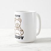 Mug Ours en peluche mignon d'été (Devant droit)