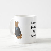 Mug Ours en smoking (Devant gauche)