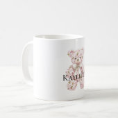 Mug Ours en tourbe rose (Devant gauche)