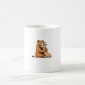 Mug Ours Et Girafe En Amour. (Centre)