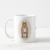 Mug Ours et lapin ensemble Happy Couple Nom personnali (Gauche)
