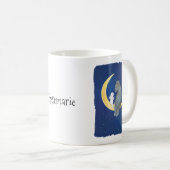 Mug Ours et lapin sur la lune coutume lapin ours migno (Devant droit)