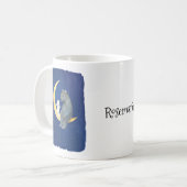 Mug Ours et lapin sur la lune coutume lapin ours migno (Devant gauche)