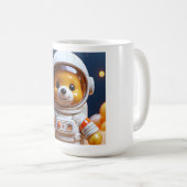 Mug Ours explorateur spatial Art (Devant droit)