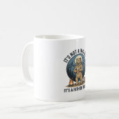 Mug Ours figure paternelle drôle design vectoriel de c (Devant gauche)