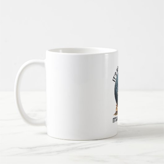 Mug Ours figure paternelle drôle design vectoriel de c (Gauche)