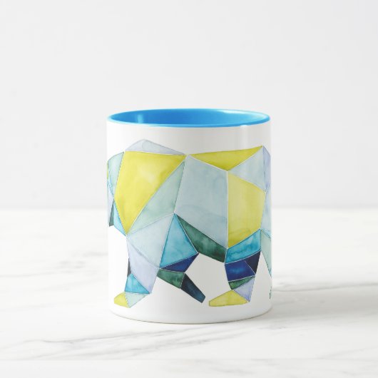 Mug Ours géométrique (Centre)