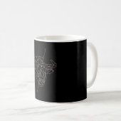 Mug Ours géométrique (Devant droit)