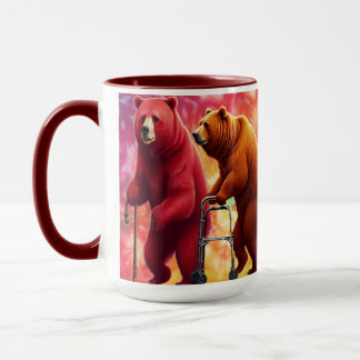Mug Ours gériatriques