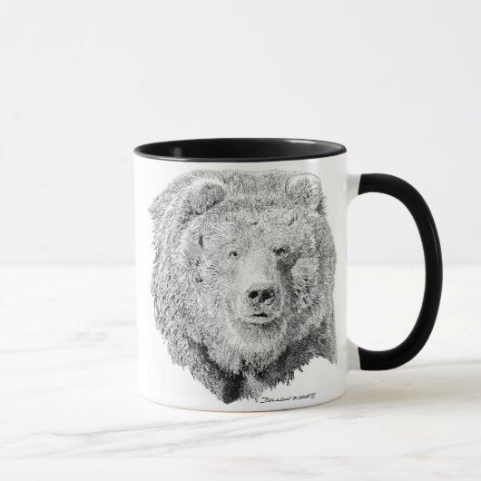 Mug Ours gris (Droite)