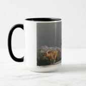 Mug Ours gris chassant le lapin (Gauche)
