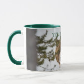 Mug Ours grizzli dans la neige, parc national de Yello (Gauche)