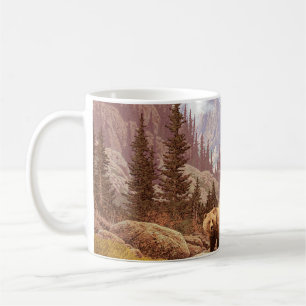 Mug Ours grizzli dans les Rocheuses / AF-006bear, g
