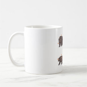 Mug Ours grizzli Plaisir � joli art animal