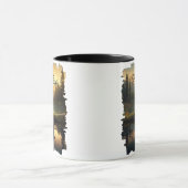 Mug Ours Grizzly, réflexion sur le lac Sunset (Centre)