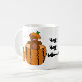 Mug Ours habillé en Citrouille (Devant gauche)