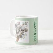 Mug Ours Koala Bouddard Dans L'Arbre, BFF, Personnalis (Devant gauche)