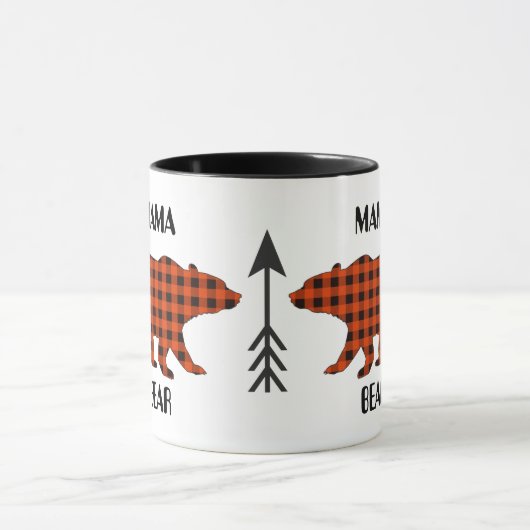Mug Ours Mama Plaid Buffalo (Centre)