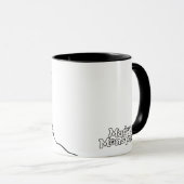 Mug Ours mignon de monstre (Devant droit)