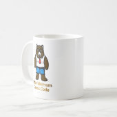 Mug Ours Minimum Funky Office Pun Art (Devant gauche)