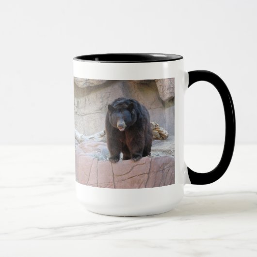Mug Ours noir (Droite)