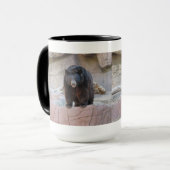 Mug Ours noir (Devant gauche)