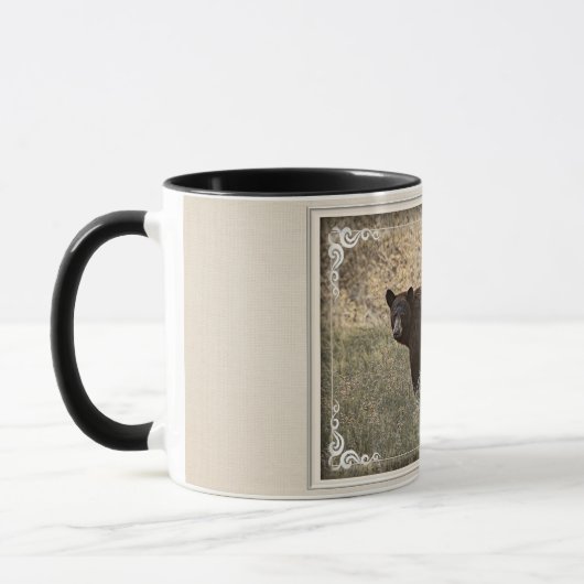 Mug Ours noir - Beauté (Gauche)
