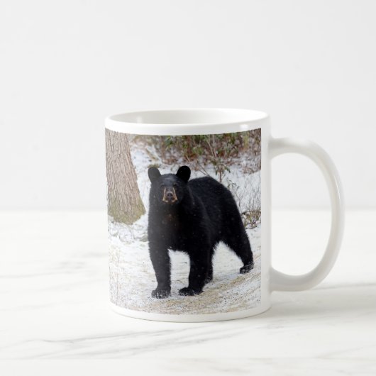 Mug Ours noir de la Pennsylvanie en hiver (Droite)