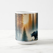 Mug Ours noir en forêt (Centre)